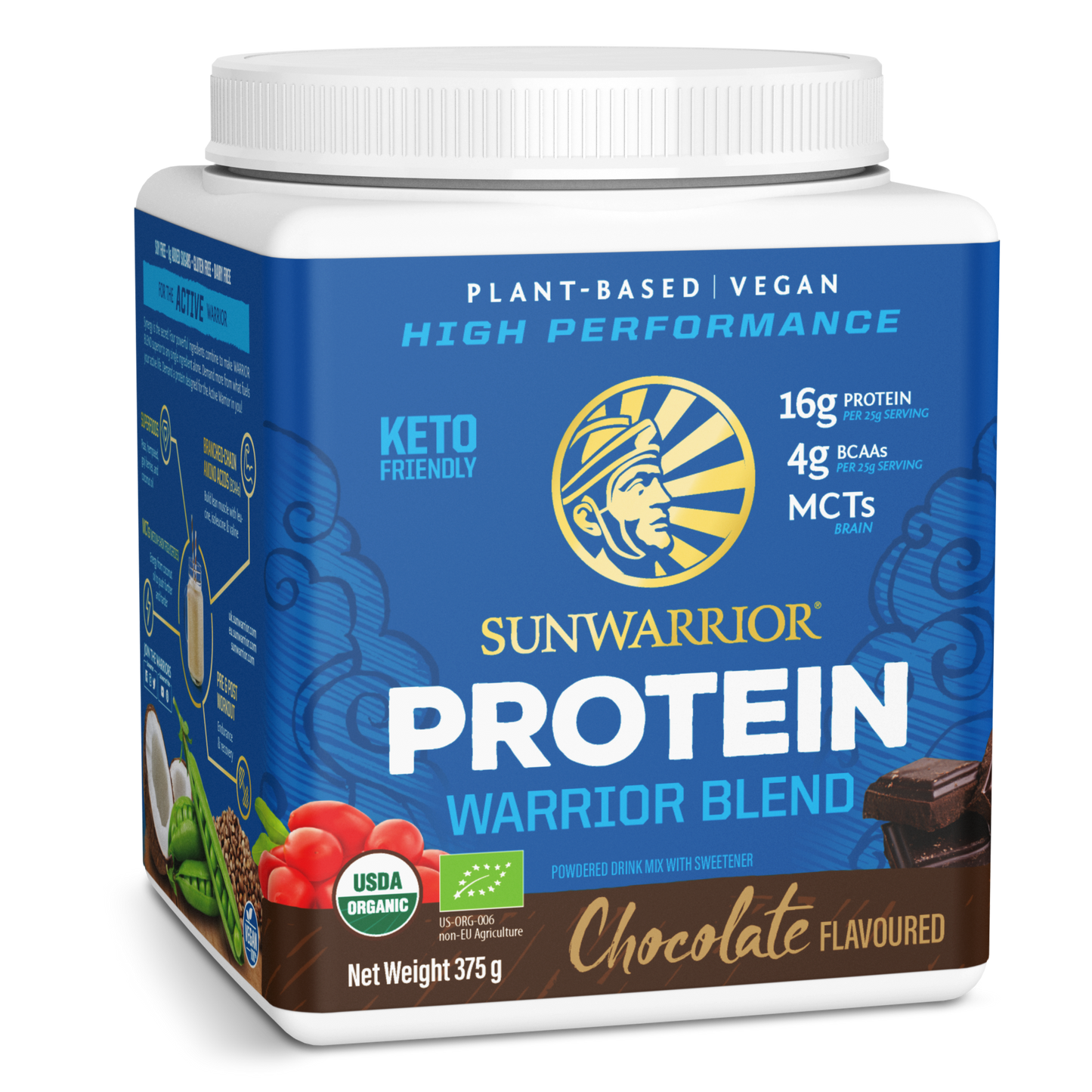 Warrior Blend Chocolate 15 Servings (375g)