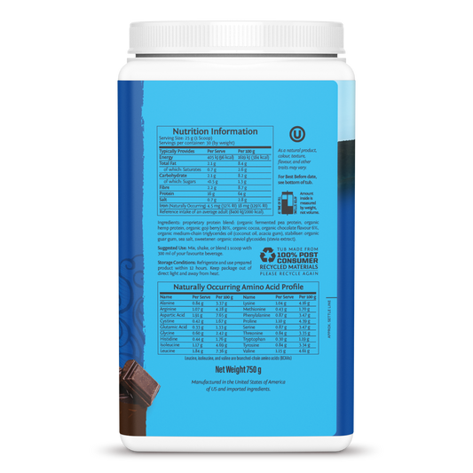 Warrior Blend Chocolate 30 Servings (750g)