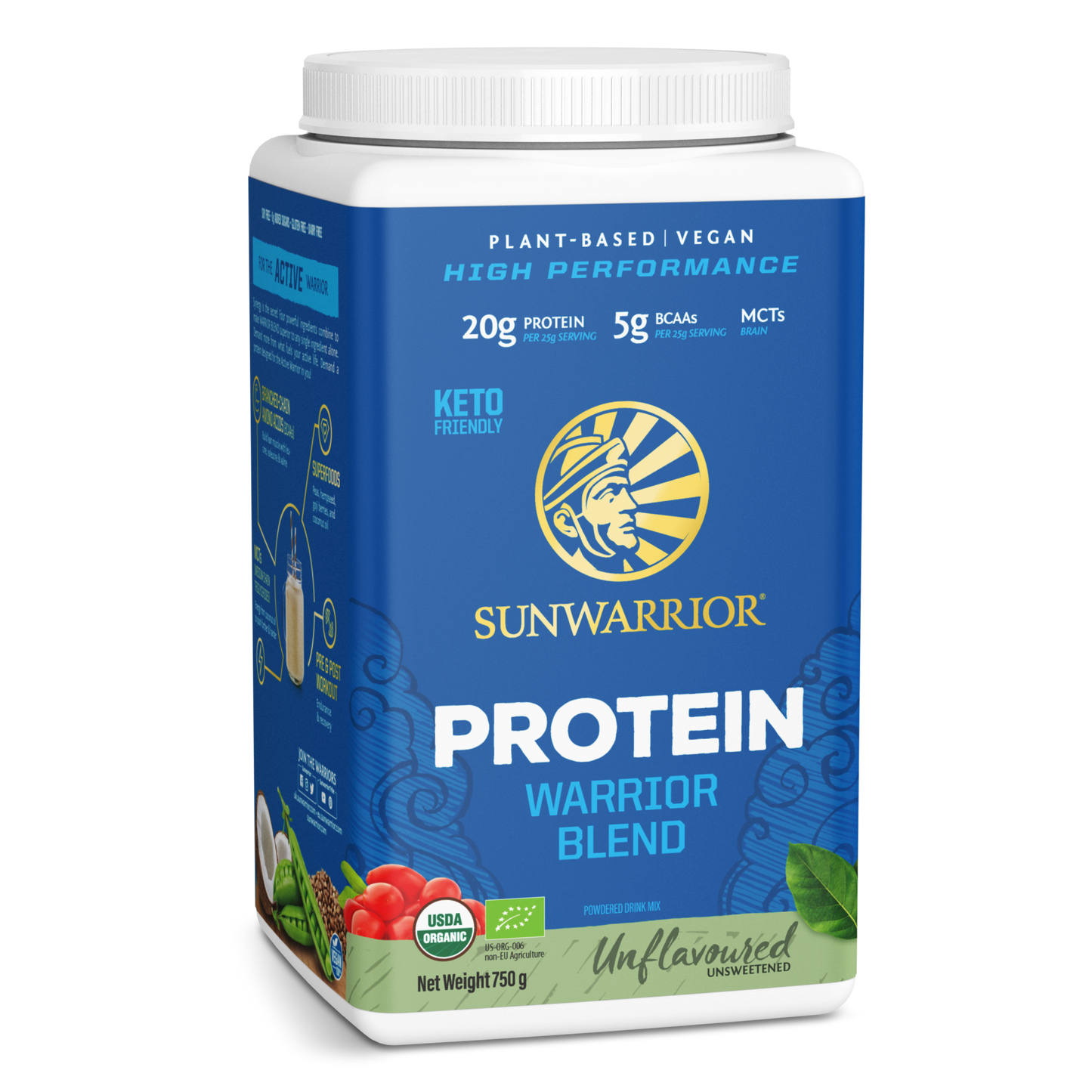 Warrior Blend Unflavored 30 Servings (750g)