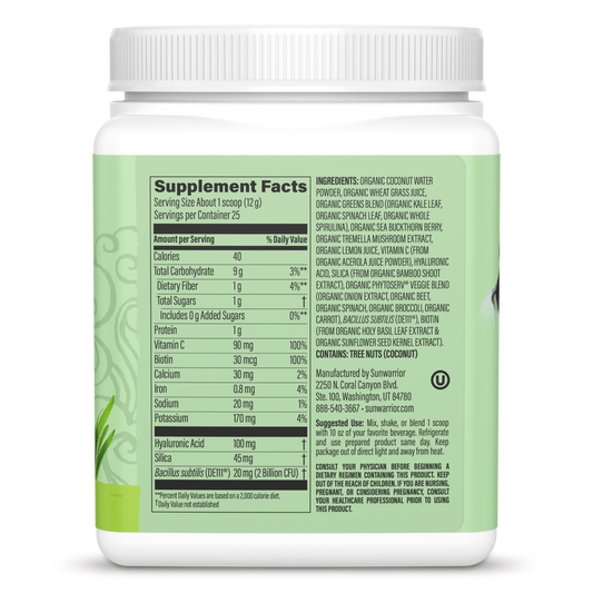 Beauty Greens Unflavoured 25 Servings (300g)