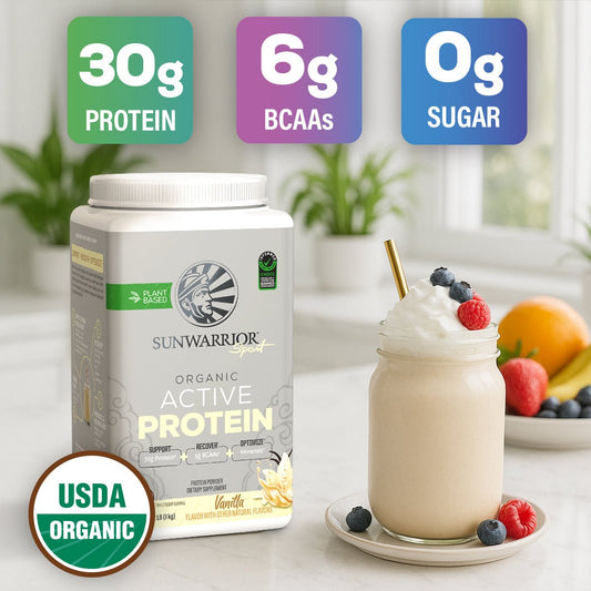 Low Sodium Protein Powder - Sunwarrior’s Healthier Protein Choice