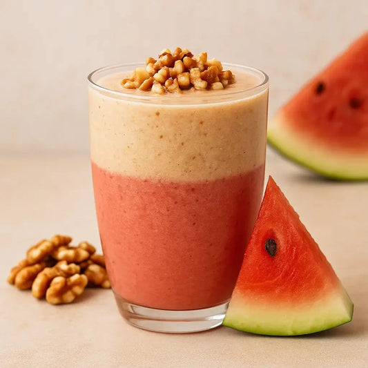 Walnut Watermelon Smoothie: A Brain Power & Energy Booster