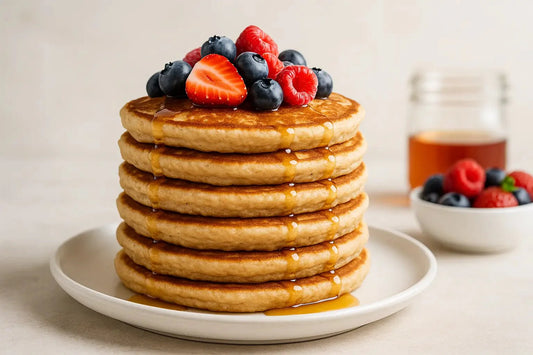 Vegan Protein Pancakes – Fluffy, High-Protein Breakfast Recipe