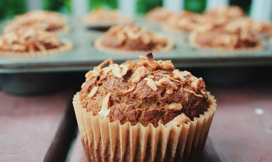 Chocolate Banana Bread Protein Muffins