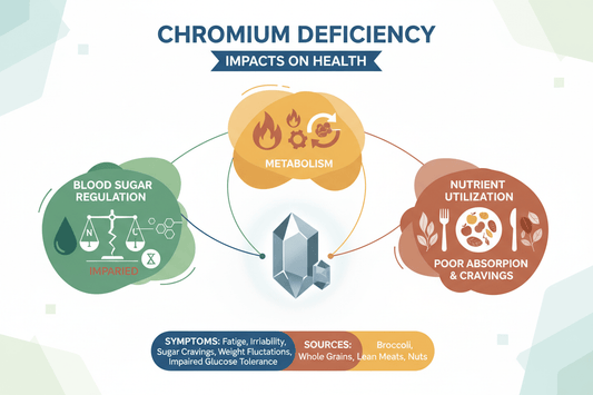 Chromium Deficiency: Symptoms, Causes, and Health Risks Explained