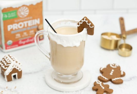 Delicious Vegan Gingerbread Protein Smoothie for a Healthy Holiday Treat