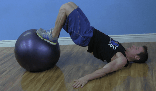 Swiss Ball Hamstring Curl: The Best Hamstring Exercise