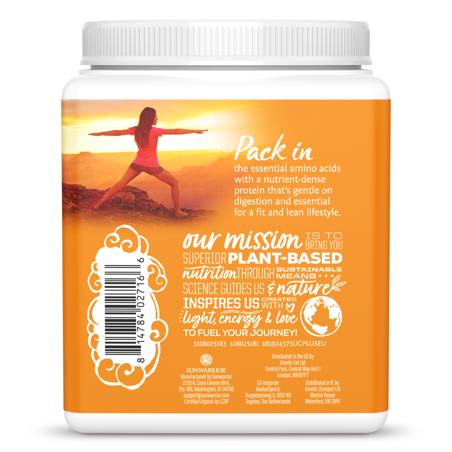 Classic Plus Protein Unflavored 15 Servings (375g)