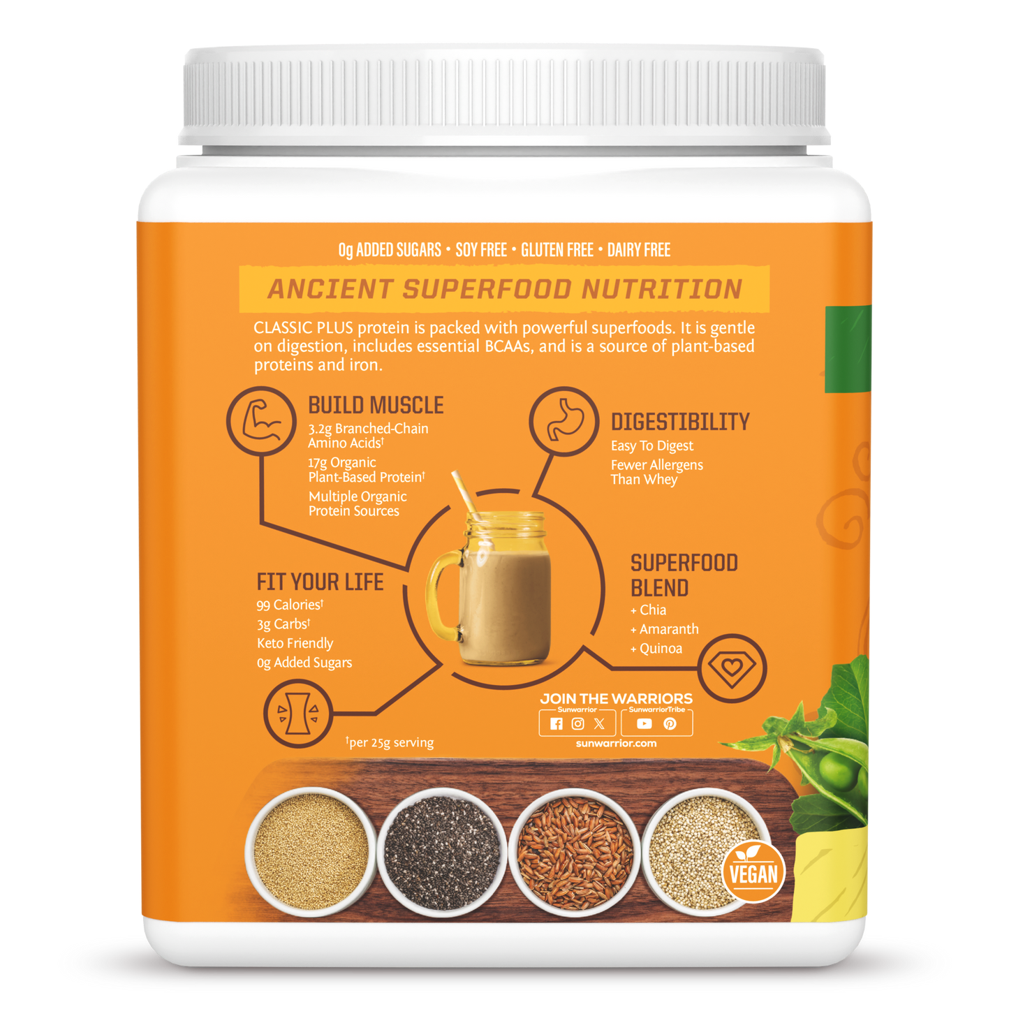 Classic Plus Protein Vanilla 15 Servings (375g)