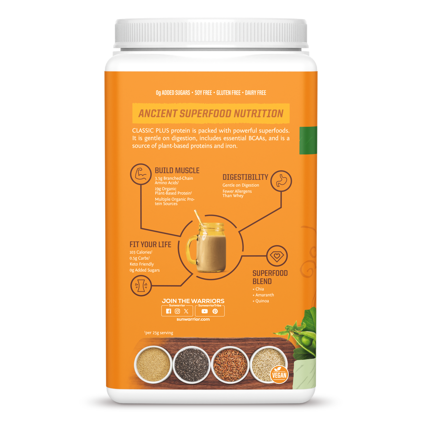 Classic Plus Protein Unflavored 30 Servings (750g)