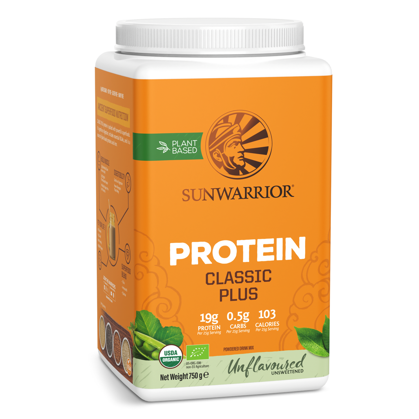 Classic Plus Protein Unflavored 30 Servings (750g)