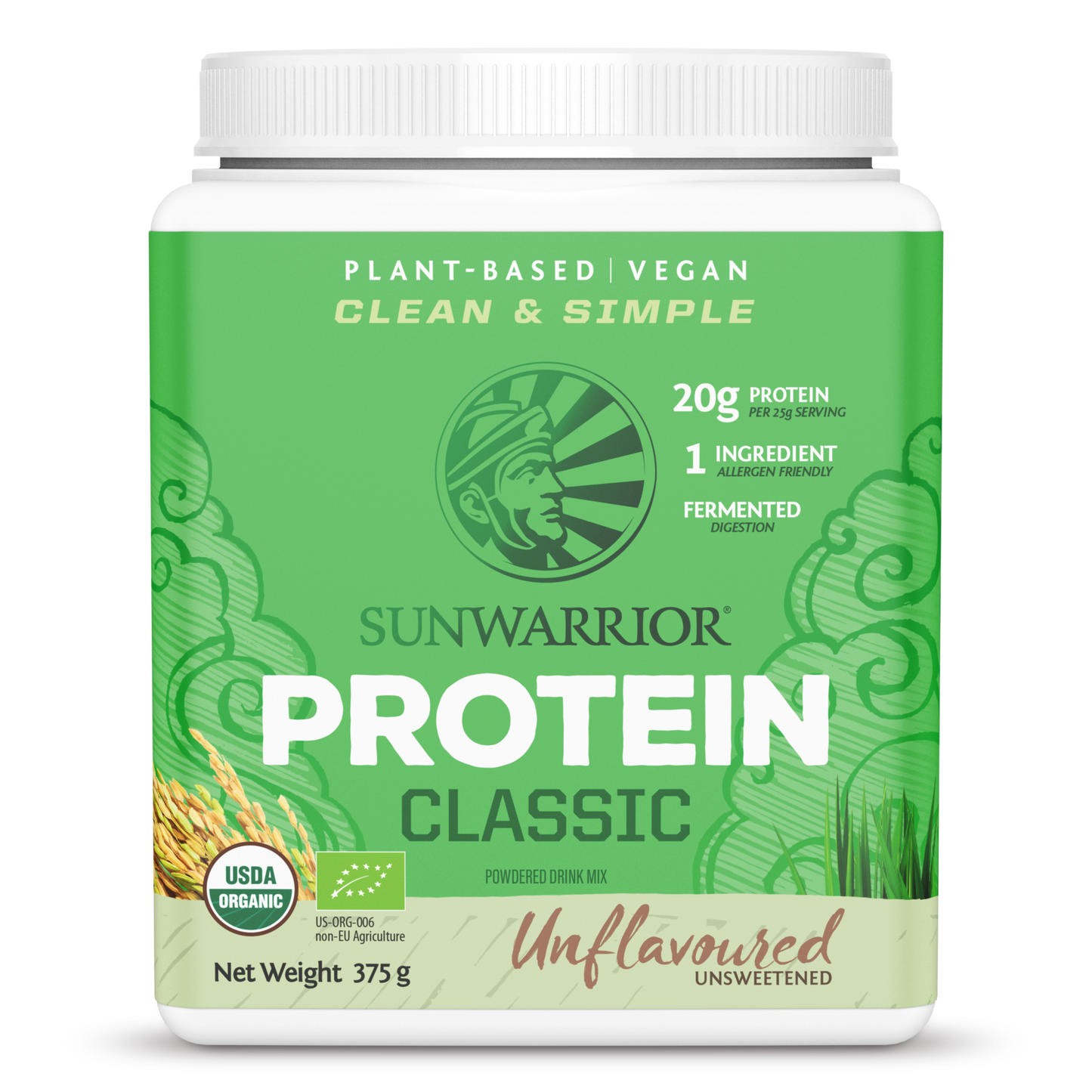 Classic Protein Unflavored 15 Servings (375g)
