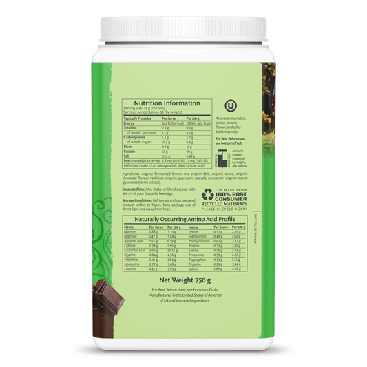 Classic Protein Chocolate 30 Servings (750g)
