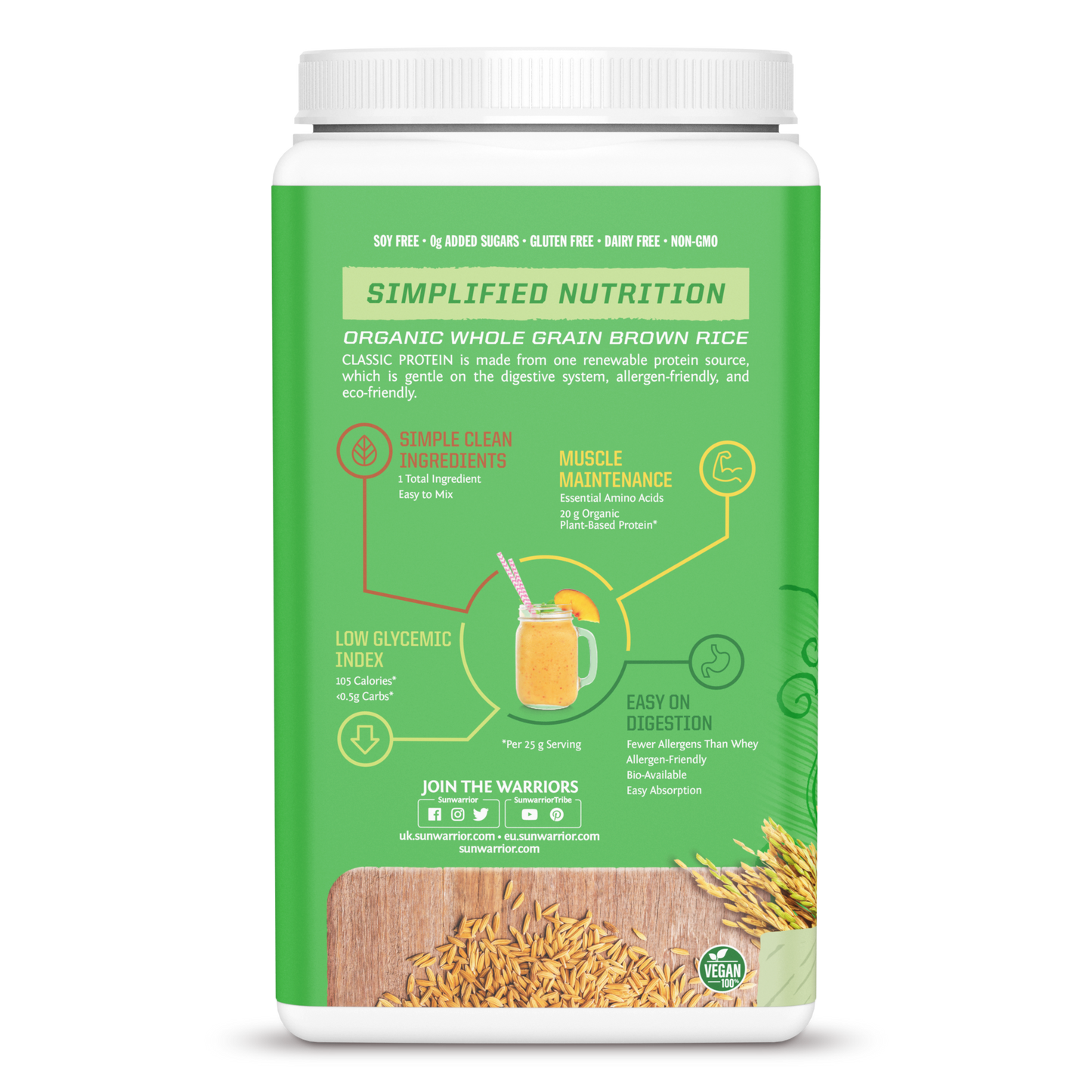 Classic Protein Unflavored 30 Servings (750g)