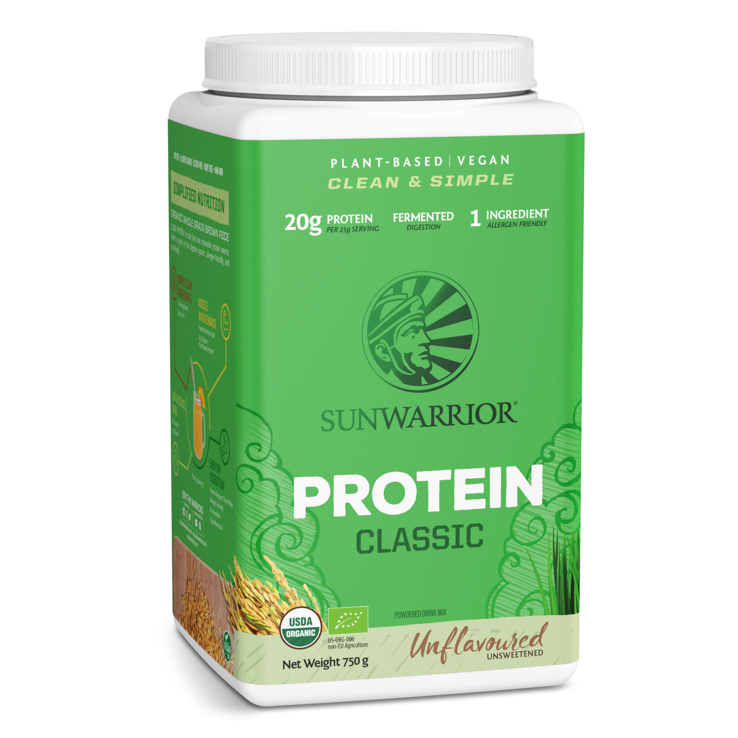 Classic Protein Unflavored 30 Servings (750g)