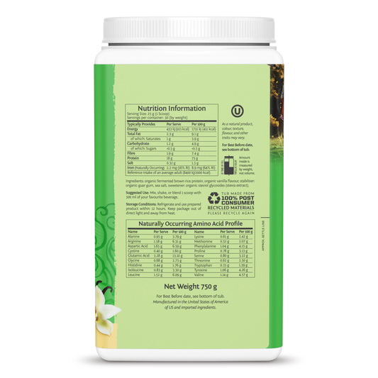 Classic Protein Vanilla 30 Servings (750g)