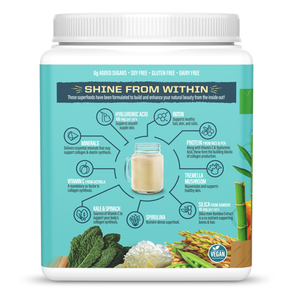 Vegan Collagen Protein Peptides Powder Salted Caramel 20 Servings (500g)