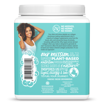 Vegan Collagen Protein Peptides Powder Natural 20 Servings (500g)