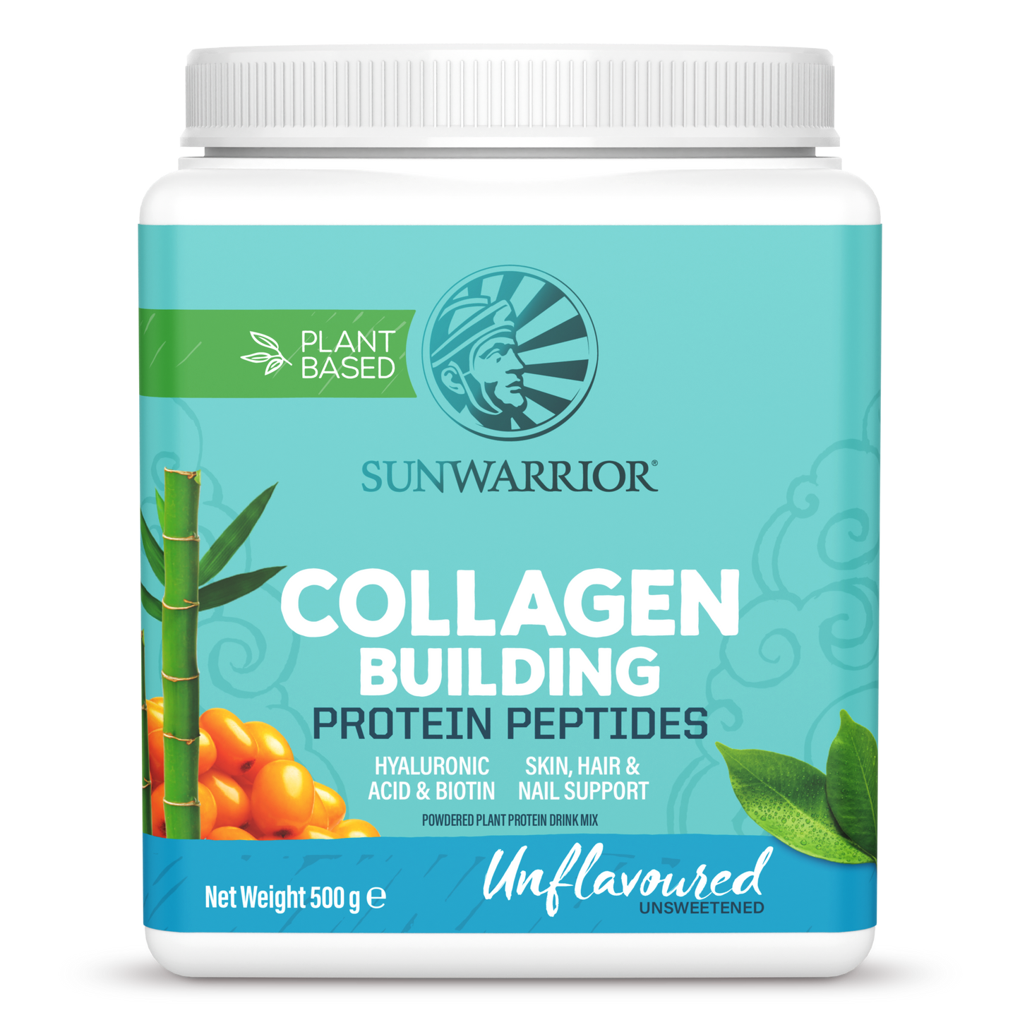 Vegan Collagen Protein Peptides Powder Natural 20 Servings (500g)