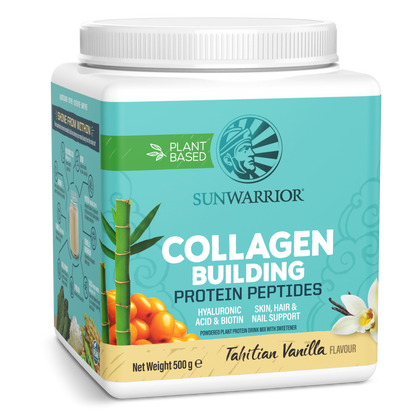 Vegan Collagen Protein Peptides Powder Tahitian Vanilla 20 Servings (500g)