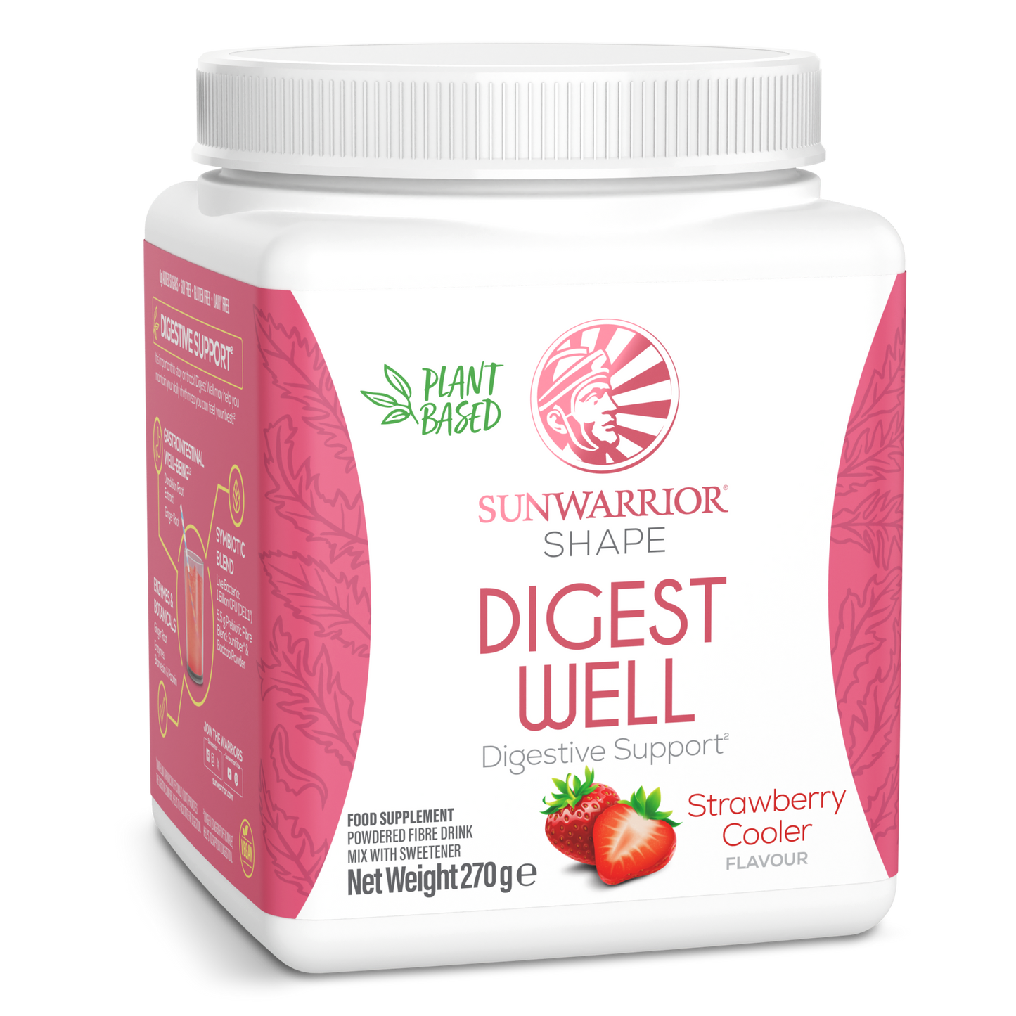 Shape Digest Well Strawberry Cooler 30 Servings (270g)
