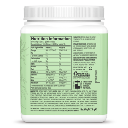 Shape Thermo Greens Green Apple 30 Servings (210g)