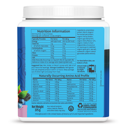 Warrior Blend Berry 15 Servings (375g)