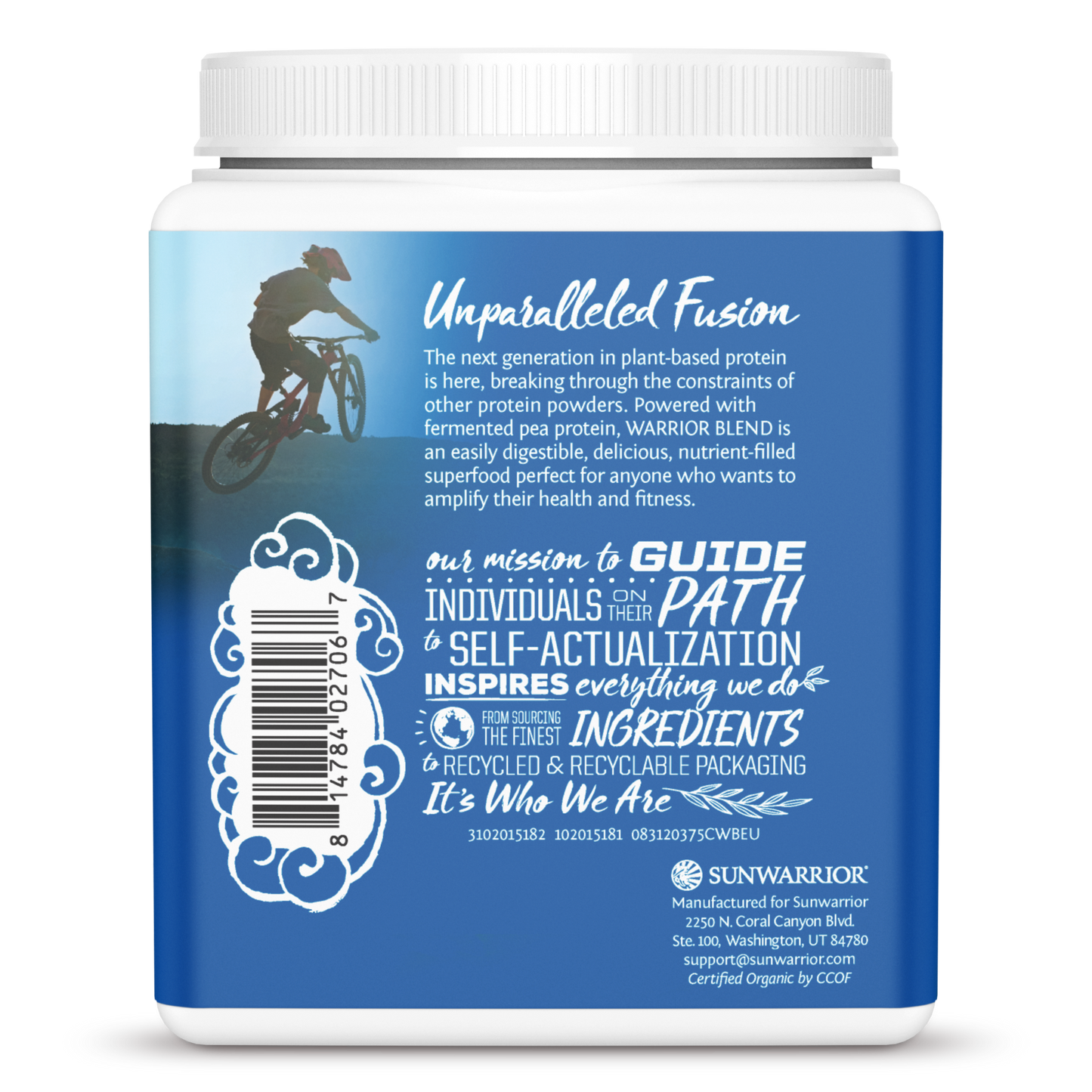 Warrior Blend Chocolate 15 Servings (375g)