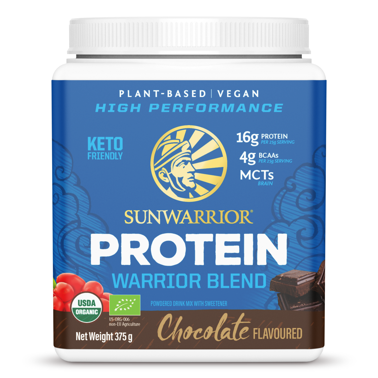 Warrior Blend Chocolate 15 Servings (375g)