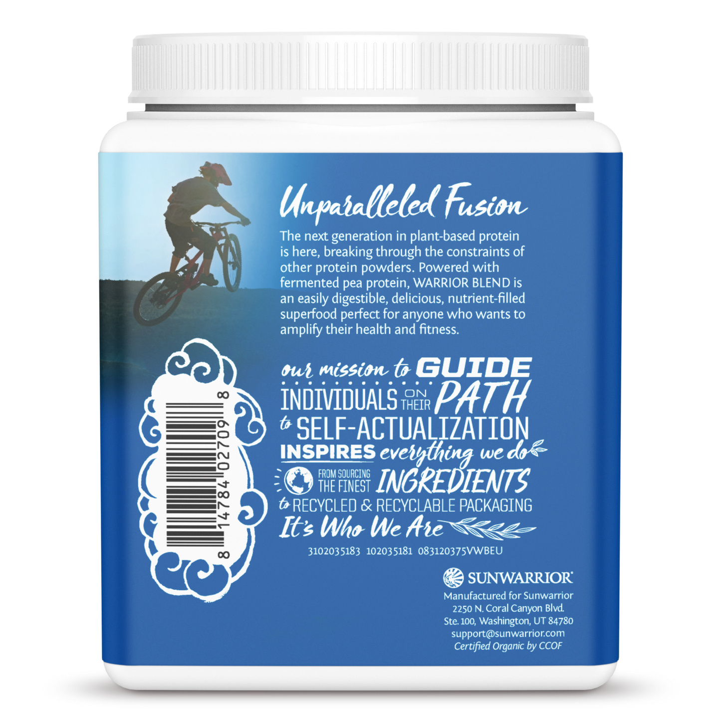 Warrior Blend Vanilla 15 Servings (375g)