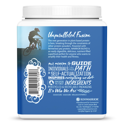 Warrior Blend Vanilla 15 Servings (375g)