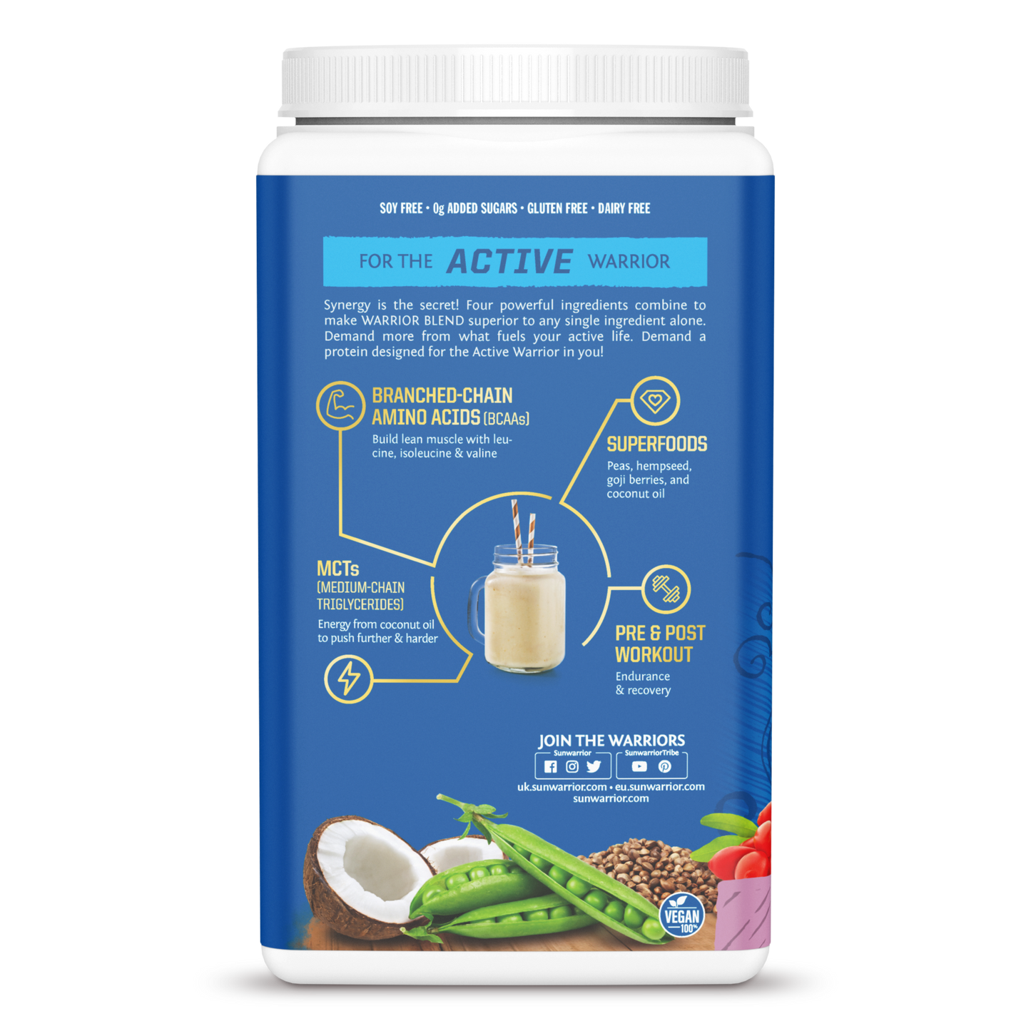 Warrior Blend Berry 30 Servings (750g)