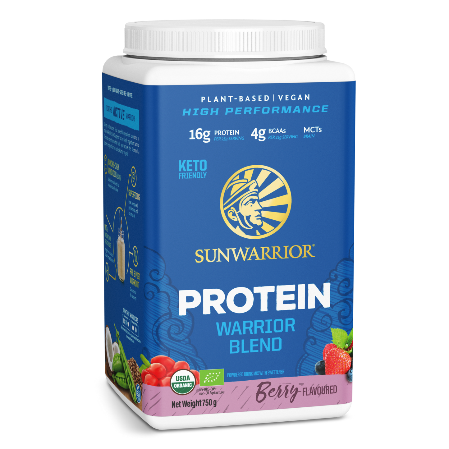 Warrior Blend Berry 30 Servings (750g)