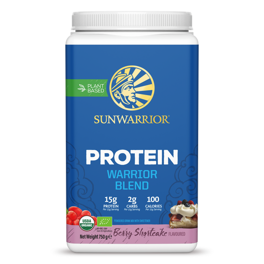 Warrior Blend Berry Shortcake 30 Servings (750g)