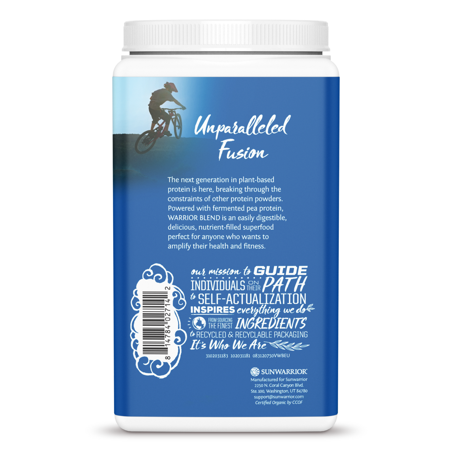 Warrior Blend Vanilla 30 Servings (750g)