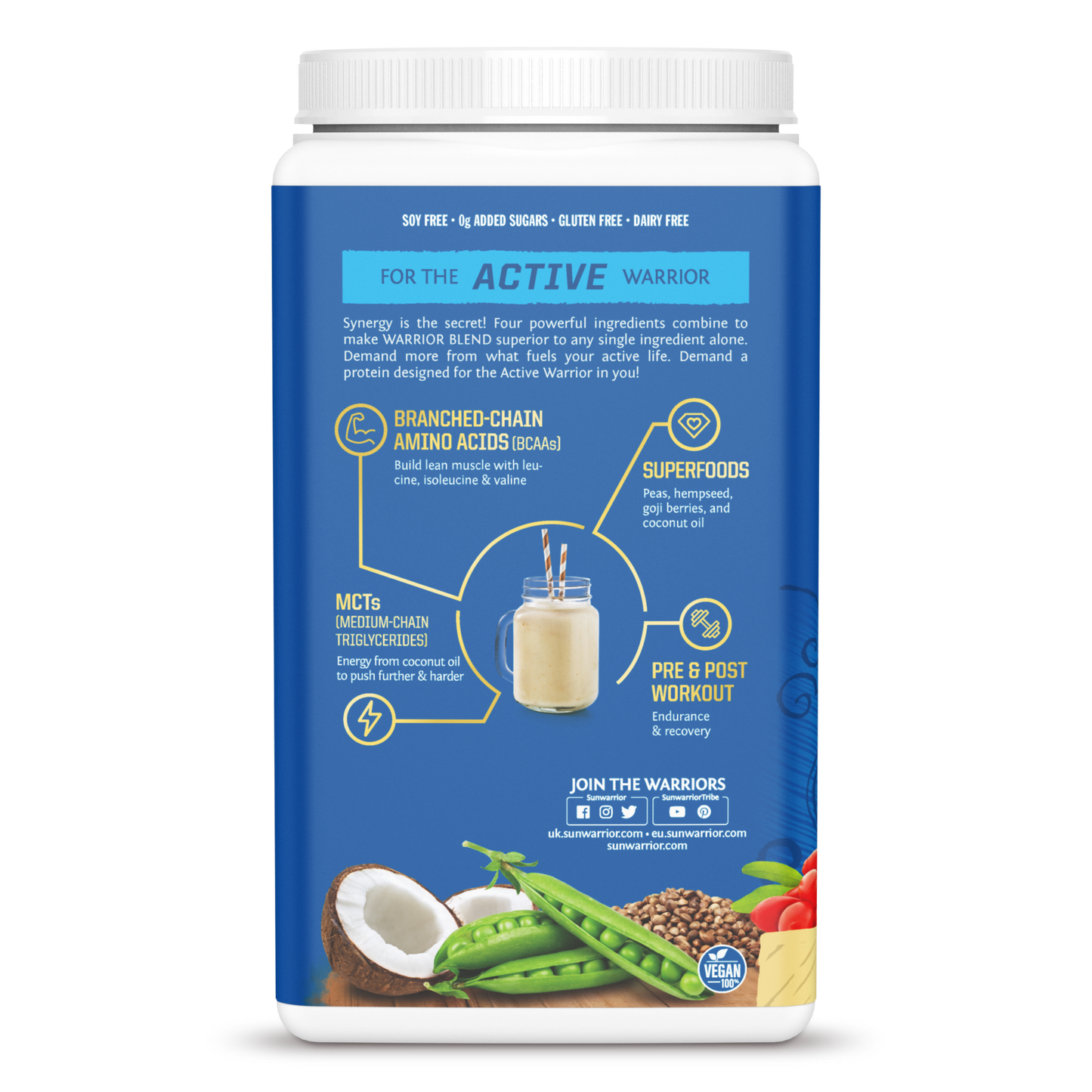 Warrior Blend Vanilla 30 Servings (750g)